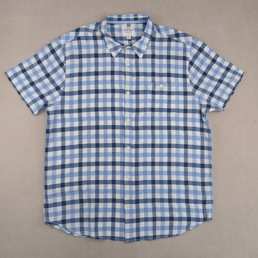 True Grit XLT Mens Shirt Casual Outdoor Fabric 25x31‎